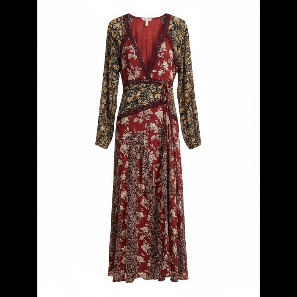 Boho Free People Maxi Dress NWT